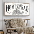Vintage Homestead Sign II by Tailored Canvases