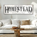 Vintage Homestead Sign III by Tailored Canvases