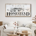Vintage Homestead Sign IV by Tailored Canvases