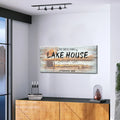 Vintage Lake House Sign by Tailored Canvases