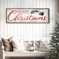 Vintage Merry Christmas Sign by Tailored Canvases