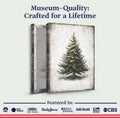 Vintage Pine Tree Christmas Wall Art by Tailored Canvases