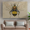 Vintage Queen Bee Canvas Wall Art by Tailored Canvases