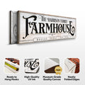 Vintage Rust Farmhouse Sign by Tailored Canvases