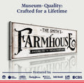 Vintage Rust Farmhouse Sign III by Tailored Canvases