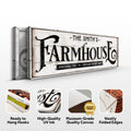 Vintage Rust Farmhouse Sign III by Tailored Canvases