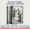 Vintage Snowman Christmas Wall Art II by Tailored Canvases