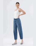 Viola High Rise Barrel Jeans by Boutique 23