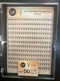 VIP 10D Point Base Premade Fans 0.05 mm C, D, CC & DD Mix | 12-Line Large Trays