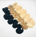 VIP ClipeX Clip-In Hair Extensions 100% Human Hair, Body Wave 24 Inch (170g) Full Head Set