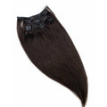 VIP ClipeX Clip-In Hair Extensions 100% Human Hair, Silky Straight 18 Inch