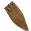 VIP ClipeX Clip-In Hair Extensions 100% Human Hair, Silky Straight 18 Inch