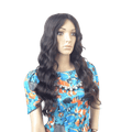 VIP Extensions Dark Brown Body Wave Virgin Human Hair Full Lace Wig, Epic Style