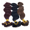 VIP Hand-Tied Weft Hair Extensions 100% Human Hair, Wavy 18 Inch (113g)