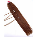 VIP NanoRex Nano Ring Hair Extensions 100% Human Hair, Silky Straight 18 Inch
