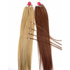 VIP NanoRex Nano Ring Hair Extensions 100% Human Hair, Silky Straight 18 Inch