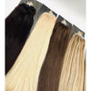 VIP RineX Micro Ring Hair Extensions 100% Human Hair, Straight 18 Inch (70g), Cylinder Loop