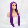 VIP Extensions Purple Straight Synthetic Lace Front Wig, Style 264