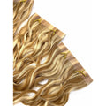 VIP TapeX Tape-In Hair Extensions 100% Human Hair, French Wave 18 Inch