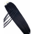 VIP TubeX Shrink Tube Fusion Hair Extensions 100% Human Hair, Straight 18 Inch