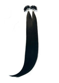 VIP U-Tip Hair Extensions 100% Human Hair, Straight 24 Inch, 100 Strands, Keratin Fusion Tip