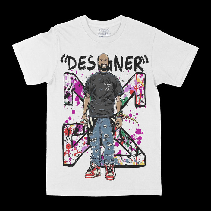 Virgil Abloh "Designer" Graphic Tee by Obsessed with graphic tees