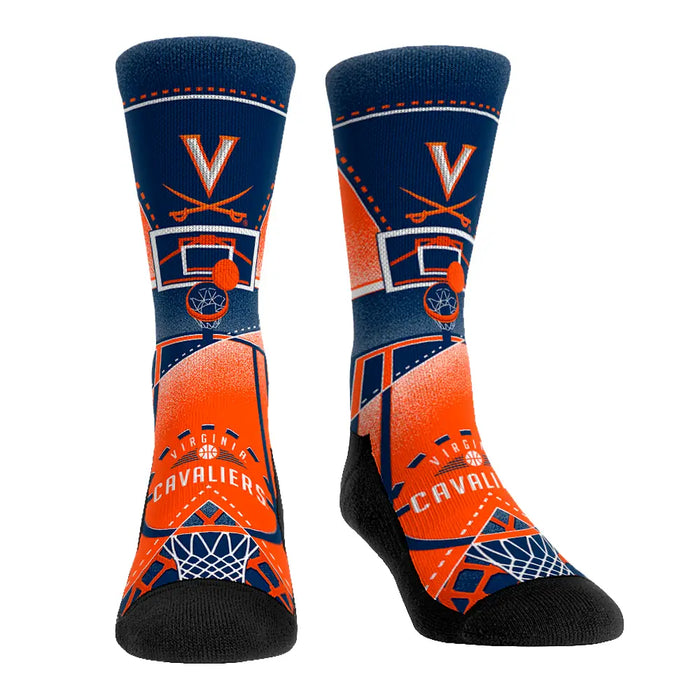 Virginia Cavaliers - Nothing But Net by Rock 'Em Socks