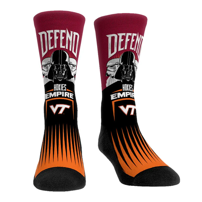 Virginia Tech Hokies - Star Wars - Defend The Empire by Rock 'Em Socks