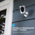 VIRTAVO Security Cameras Wireless (Refurbished) by DailySale