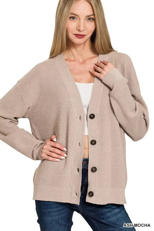 Viscose Sweater Cardigan: 6 Colors by Boutique 23