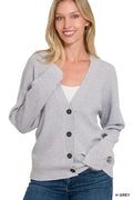 Viscose Sweater Cardigan: 6 Colors by Boutique 23