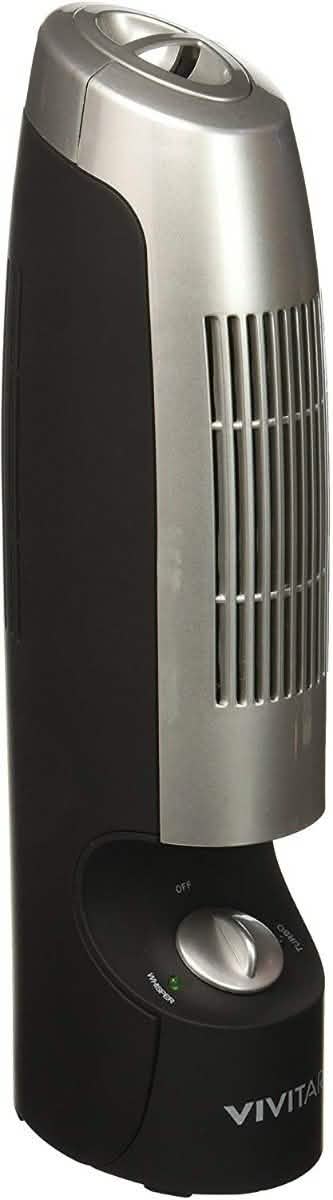 Vivitar Quiet Desktop Air Purifier and Ionizer by DailySale