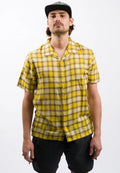 Volcom Stone Facet Woven Short Sleeve Shirt - Seedy Yellow by Swell-O-Phonic