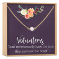 Volunteer Appreciation Necklace, Multiple Styles by Dear Ava