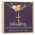 Volunteer Appreciation Necklace, Multiple Styles by Dear Ava