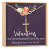 Volunteer Appreciation Necklace, Multiple Styles