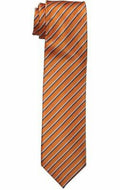 Dockers Big Boys Striped Necktie, Orange by Vanessa Jane