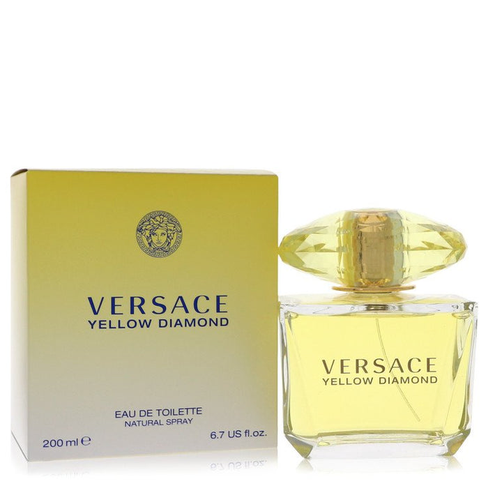 Versace Yellow Diamond by Versace Eau De Toilette Spray 6.7 oz for Women by Avera Group