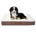 Wags & Whiskers Memory Foam Pet Bed - Assorted Styles by DailySale