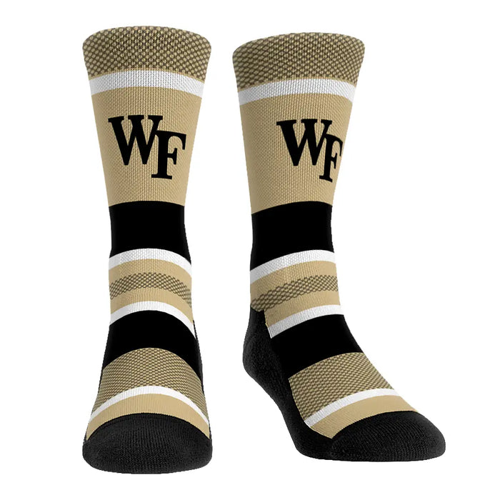 Wake Forest Demon Deacons - Tech Stripe by Rock 'Em Socks