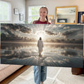 Walking on Water - Faith Wall Art III by Tailored Canvases