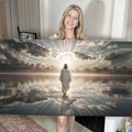 Walking on Water - Faith Wall Art III by Tailored Canvases