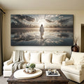 Walking on Water - Faith Wall Art III by Tailored Canvases