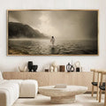Walking On Water - Faith Wall Art V by Tailored Canvases