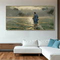 Walking on Water - Faith Wall Art VI by Tailored Canvases