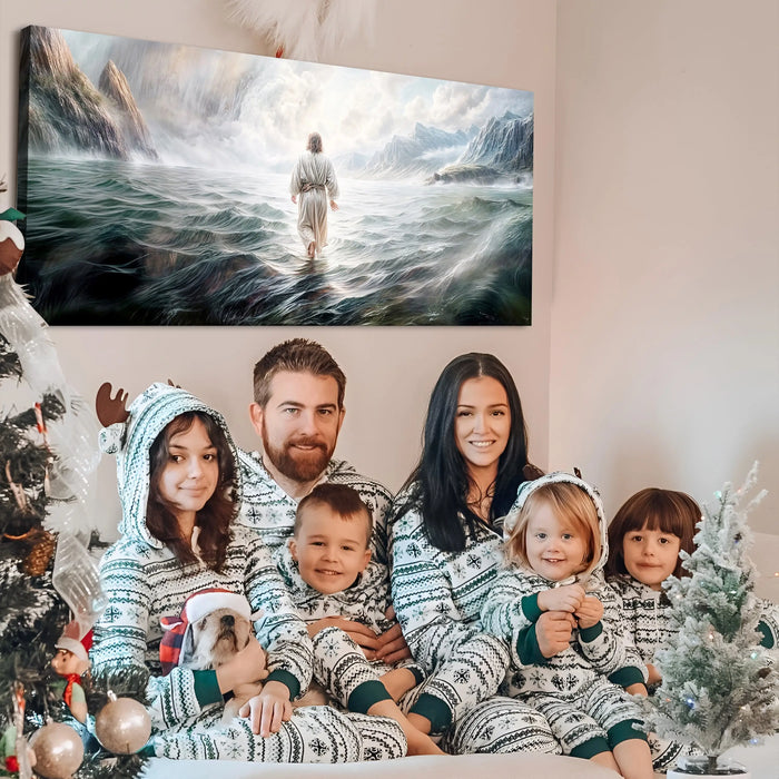 Walking on Water - Faith Wall Art VII by Tailored Canvases