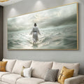 Walking on Water - Faith Wall Art VIII by Tailored Canvases
