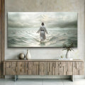 Walking on Water - Faith Wall Art VIII by Tailored Canvases