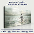Walking on Water - Faith Wall Art VIII by Tailored Canvases