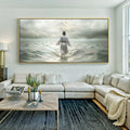 Walking on Water - Faith Wall Art VIII by Tailored Canvases